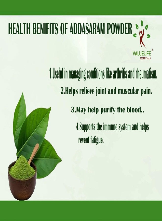 Value Life Essentials Valuelife Addasaram Powder/Aadhatoda Vasica Powder (100g) - Image 3